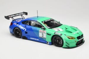 BMW M6 GT3 F13 #3 Falken Motorsports P. Düsseldorf / J. Müller VLN Winner Heat 4 2017 Minichamps 1:18 153172693 Kov – obrázok 4 z 6