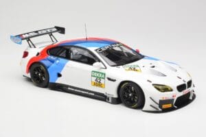 BMW M6 GT3 F13 #42 BMW Team Schnitzer R. Collard / P. Eng ADAC GT Masters Oschersleben 2017 Minichamps 1:18 155172652 Kov – obrázok 4 z 6