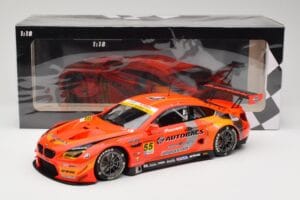 BMW M6 GT3 F13 #55 Autobacs Racing Team R. Takagi / K. Kobayashi Super GT Series 2016 Minichamps 1:18 155162655 Kov – obrázok 6 z 6