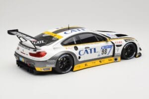 BMW M6 GT3 F13 #98 Rowe Racing M. Palttala / N. Catsburg 2nd Place 24 Hours of Nurburgring 2017 Minichamps 1:18 155172698 Kov – obrázok 2 z 6