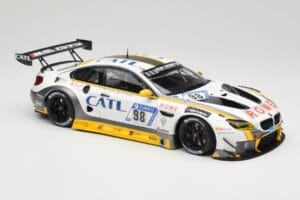 BMW M6 GT3 F13 #98 Rowe Racing M. Palttala / N. Catsburg 2nd Place 24 Hours of Nurburgring 2017 Minichamps 1:18 155172698 Kov – obrázok 4 z 6