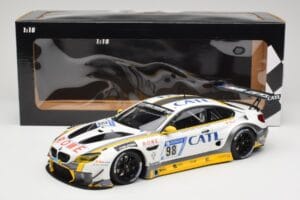 BMW M6 GT3 F13 #98 Rowe Racing M. Palttala / N. Catsburg 2nd Place 24 Hours of Nurburgring 2017 Minichamps 1:18 155172698 Kov – obrázok 6 z 6