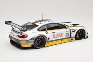 BMW M6 GT3 F13 #98 Rowe Racing T. Blomqvist / N. Catsburg 24 Hours of Spa 2017 Minichamps 1:18 155172688 Kov – obrázok 2 z 6
