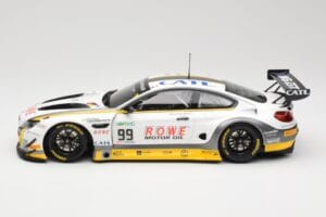 BMW M6 GT3 F13 #99 Rowe Racing P. Eng / M. Martin 24 Hours of Spa 2017 Minichamps 1:18 155172689 Kov – obrázok 3 z 6
