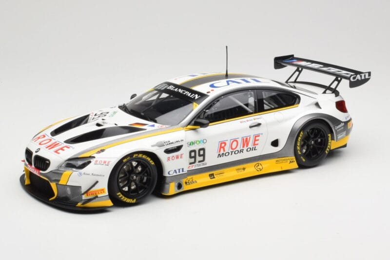 BMW M6 GT3 F13 #99 Rowe Racing P. Eng / M. Martin 24 Hours of Spa 2017 Minichamps 1:18 155172689 Kov