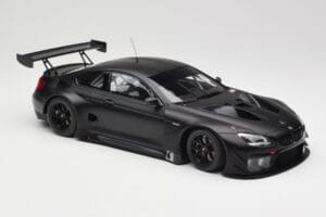 BMW M6 GT3 F13 Plain Body Version Matte Black Minichamps 1:18 155162610 Kov – obrázok 4 z 6