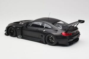 BMW M6 GT3 F13 Plain Body Version Matte Black Minichamps 1:18 155162610 Kov – obrázok 5 z 6