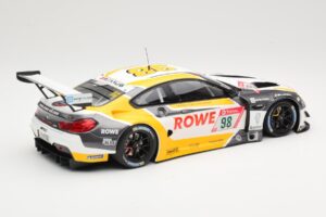 BMW M6 GT3 Rowe Racing #98 M. Wittmann / T. Blomqvist / P. Eng 4th Place 24 Hours Nurburgring 2020 Minichamps 1:18 155202698  – obrázok 2 z 6