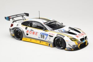 BMW M6 GT3 Rowe Racing #99 M. Basseng / M. Martin 24 Hours Nurburgring 2017 Minichamps 1:18 155172699 Kov – obrázok 4 z 6
