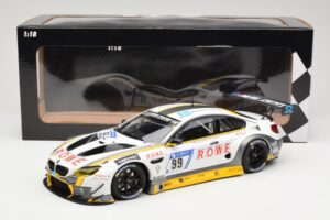 BMW M6 GT3 Rowe Racing #99 M. Basseng / M. Martin 24 Hours Nurburgring 2017 Minichamps 1:18 155172699 Kov – obrázok 6 z 6
