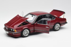 BMW M635 CSi E24 Karmin Červený AUTOart 1:18 70528 Kov – obrázok 2 z 8