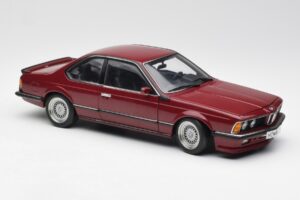 BMW M635 CSi E24 Karmin Červený AUTOart 1:18 70528 Kov – obrázok 6 z 8