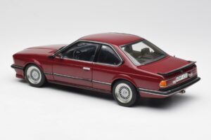 BMW M635 CSi E24 Karmin Červený AUTOart 1:18 70528 Kov – obrázok 7 z 8