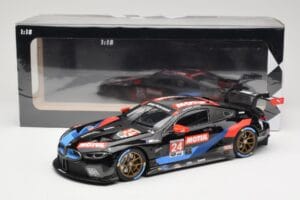 BMW M8 GTE RLL Racing #24 J. Edwards / J. Krohn IMSA GP Road Atlanta 2020 Minichamps 1:18 155202994 Kov – obrázok 6 z 6