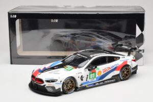 BMW M8 GTE #81 Team MTEK M. Tomczyk / N. Catsburg / N. Yelloly 24 Hours of Le Mans 2018 Minichamps 1:18 155182981 Kov – obrázok 6 z 6