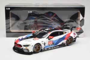BMW M8 GTE Team RLL C. De Phillippi / B. Auberlen 2nd in Class 12 Hours of Sebring 2018 Minichamps 1:18 155182925 Kov – obrázok 6 z 6