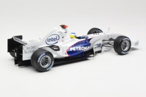BMW Sauber F1.06 #16 N. Heidfeld Launch Version 2006 Minichamps 1:18 80430413183 Kov – obrázok 2 z 6