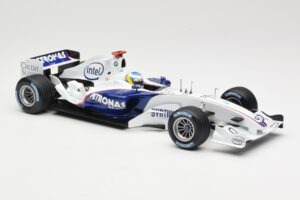BMW Sauber F1.06 #16 N. Heidfeld Launch Version 2006 Minichamps 1:18 80430413183 Kov – obrázok 4 z 6