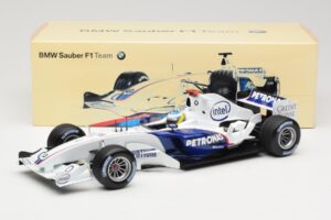 BMW Sauber F1.06 #16 N. Heidfeld Launch Version 2006 Minichamps 1:18 80430413183 Kov – obrázok 6 z 6