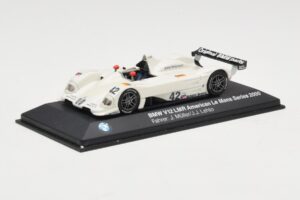 BMW V12 LMR LMP1 #42 Beck's T. Kristensen / J. Lehto / J. Müller 24 Hours of Le Mans 1999 Minichamps 1:43 80429418139 Kov – obrázok 2 z 4