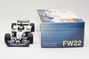 Williams FW22 BMW #9 R. Schumacher F1 2000 Minichamps 1:18 80430026081 Kov – obrázok 6 z 6