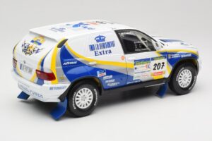 BMW X5 X-Raid #207 Dakar Rally 2004 Solido 1:18 SOLIDO001 Kov – obrázok 3 z 8