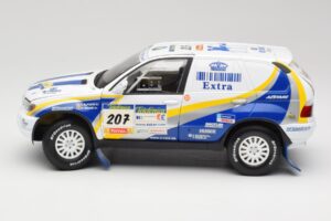 BMW X5 X-Raid #207 Dakar Rally 2004 Solido 1:18 SOLIDO001 Kov – obrázok 4 z 8