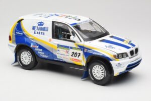 BMW X5 X-Raid #207 Dakar Rally 2004 Solido 1:18 SOLIDO001 Kov – obrázok 6 z 8
