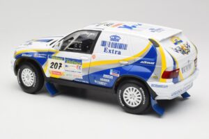 BMW X5 X-Raid #207 Dakar Rally 2004 Solido 1:18 SOLIDO001 Kov – obrázok 7 z 8