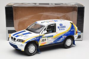 BMW X5 X-Raid #207 Dakar Rally 2004 Solido 1:18 SOLIDO001 Kov – obrázok 8 z 8