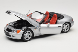 BMW Z3 Kabriolet Strieborný UT Models 1:18 20402 Kov – obrázok 2 z 8