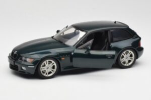 BMW Z3 Coupe 2.8 Green Metallic UT Models 1:18 20422 Kov – obrázok 2 z 7