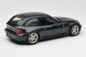 BMW Z3 Coupe 2.8 Green Metallic UT Models 1:18 20422 Kov – obrázok 3 z 7