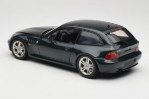 BMW Z3 Coupe 2.8 Green Metallic UT Models 1:18 20422 Kov – obrázok 6 z 7