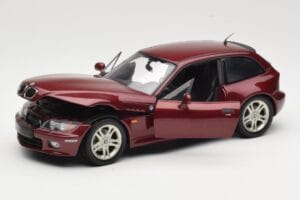 BMW Z3 Coupe 2.8 Red Metallic UT Models 1:18 20423 Kov – obrázok 2 z 8