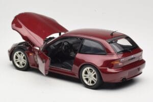 BMW Z3 Coupe 2.8 Red Metallic UT Models 1:18 20423 Kov – obrázok 5 z 8