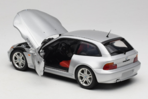 BMW Z3 E36/8 Coupe 2.8 Strieborný UT Models 1:18 20421-R1 Kov – obrázok 5 z 8