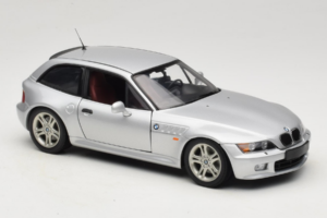 BMW Z3 Coupe 2.8 Strieborný UT Models 1:18 20421 Kov – obrázok 6 z 8