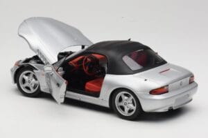 BMW Z3 Roadster 1.8 Strieborný UT Models 1:18 20404 Kov – obrázok 5 z 8