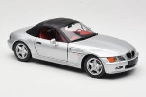 BMW Z3 Roadster 1.8 Strieborný UT Models 1:18 20404 Kov – obrázok 6 z 8
