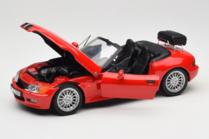 BMW Z3 Roadster 1.9 Červený Dealerská Edícia UT Models 1:18 80439423068 Kov – obrázok 2 z 8