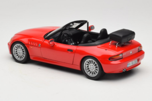 BMW Z3 Roadster 1.9 Červený Dealerská Edícia UT Models 1:18 80439423068 Kov – obrázok 7 z 8