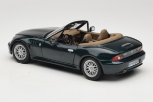 BMW Z3 Roadster 2.8 Tmavo Zelený Dealerská Edícia UT Models 1:18 80439411713 Kov – obrázok 7 z 8