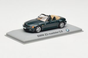 BMW Z3 Roadster 2.8 Tmavý Zelený Minichamps 1:43 80429421514 Kov – obrázok 2 z 4