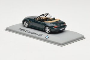 BMW Z3 Roadster 2.8 Tmavý Zelený Minichamps 1:43 80429421514 Kov – obrázok 3 z 4