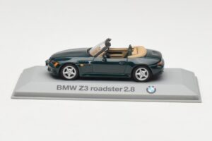 BMW Z3 Roadster 2.8 Tmavý Zelený Minichamps 1:43 80429421514 Kov
