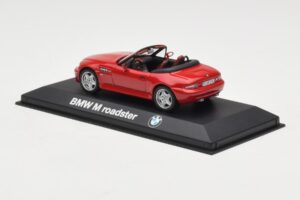 BMW Z3 Roadster 2.8 Červený Minichamps 1:43 BMW004 Kov – obrázok 3 z 4