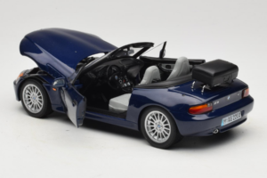 BMW Z3 Roadster Modrý Dealerská Edícia UT Models 1:18 80439422186 Kov – obrázok 5 z 8