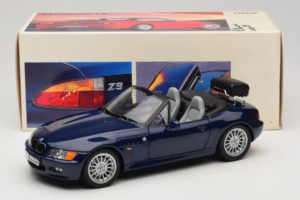 BMW Z3 Roadster Modrý Dealerská Edícia UT Models 1:18 80439422186 Kov – obrázok 8 z 8