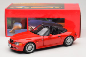 BMW Z3 Roadster Červený Dealerská Edícia UT Models 1:18 80439422185 Kov – obrázok 8 z 8